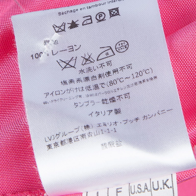 Emilio Pucci Pink Embellished Shoulder Detail Sleeveless Belted Midi Dress S For Women - Image 12