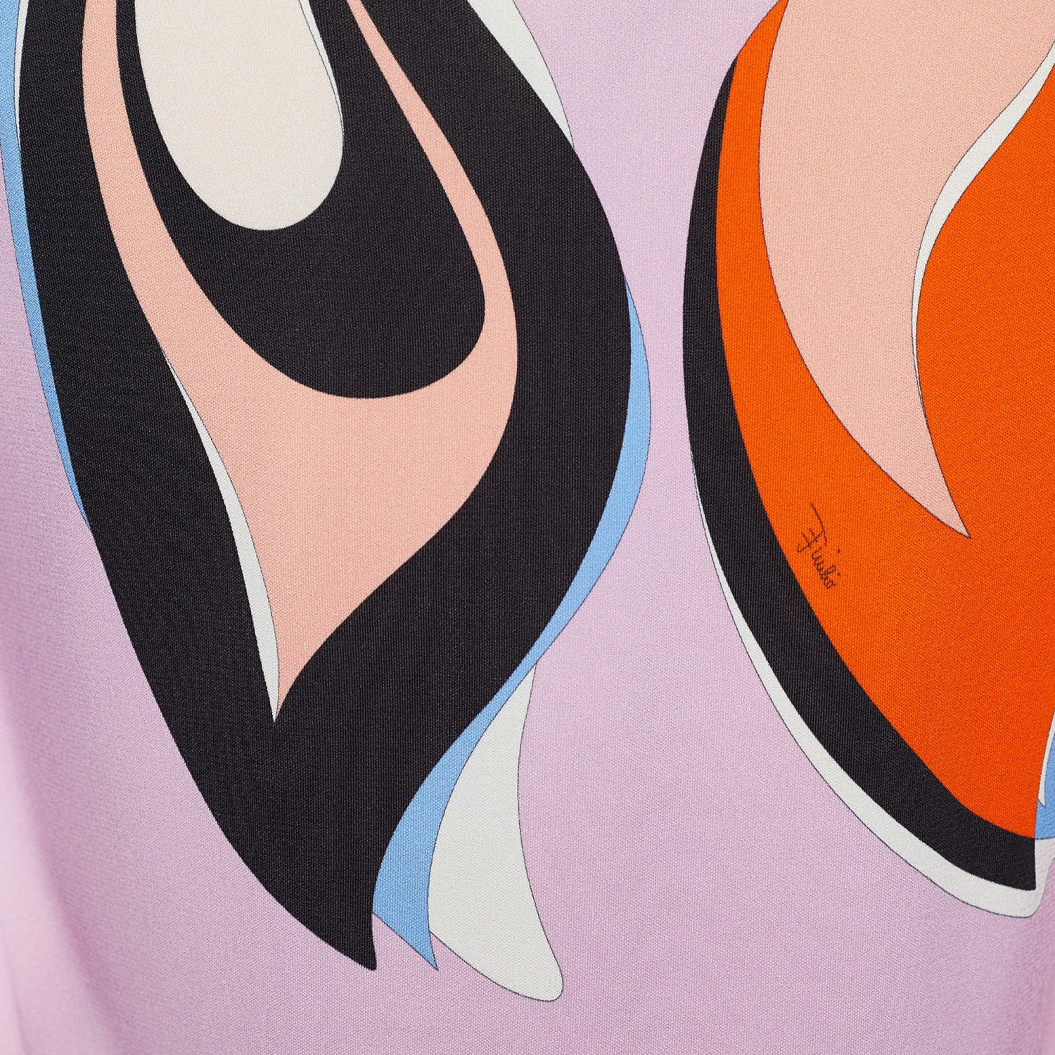 Emilio Pucci Pink Heliconia Print Silk Blouse & Trousers Set M For Women - Image 3