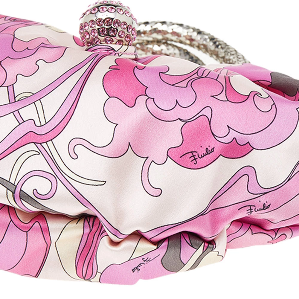 Emilio Pucci Pink Fabric Hobo For Women - Image 10
