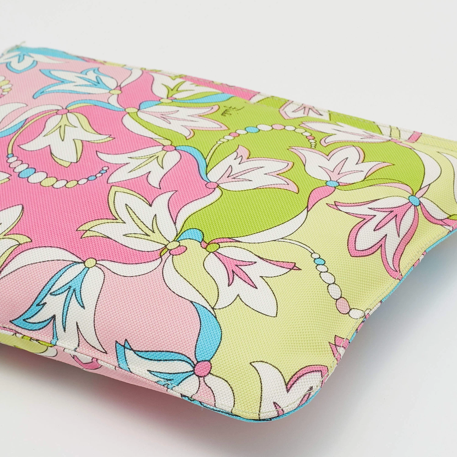 Emilio Pucci Multicolor Floral Print Zip Pouch For Women - Image 11