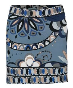 Emilio Pucci Multicolor Printed Mini Skirt M For Women