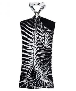 Emilio Pucci Bianco Nero Stretch Top S For Women