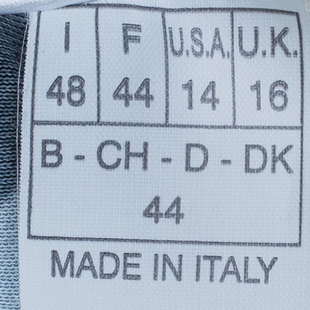 Emilio Pucci Orange Multicolor Belted Tunic Top L For Women - Image 10