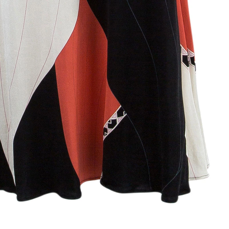 Emilio Pucci Abstract Print Halterneck Dress XS For Women - Image 5