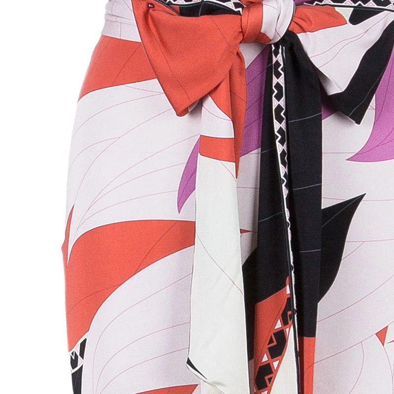 Emilio Pucci Abstract Print Halterneck Dress XS For Women - Image 6
