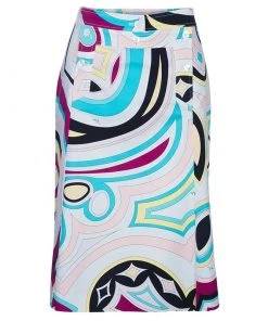 Emilio Pucci Printed A-Line Skirt M For Women
