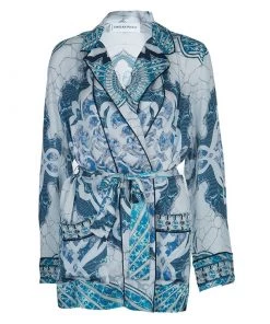 Emilio Pucci Mutlicolor Print Long Sleeve Top S For Women