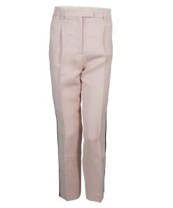 Emilio Pucci Pink Contrast Side Panel Detail Trousers S For Women