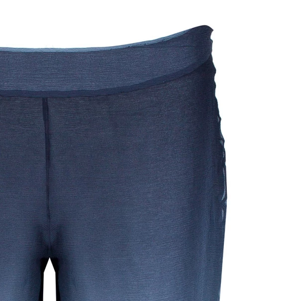 Emilio Pucci Degrade Silk Chiffon Wide Leg Trousers M For Women - Image 5