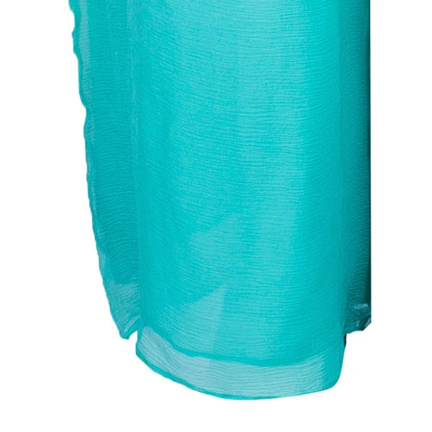 Emilio Pucci Degrade Silk Chiffon Wide Leg Trousers M For Women - Image 9