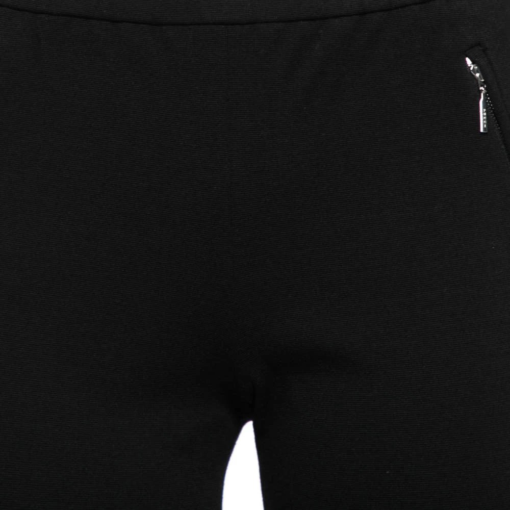 Emilio Pucci Black Knit Front Zip Legging M For Women - Image 4