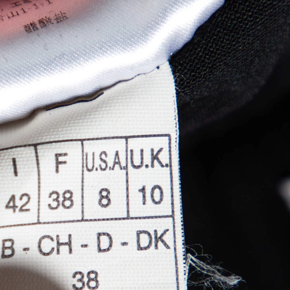 Emilio Pucci Black Wool Tapered Leg Pants M For Women - Image 7