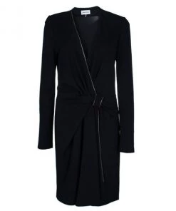 Emilio Pucci Emillio Pucci Black Knot Detail Dress M For Women