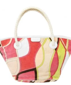 Emilio Pucci Multicolor Velvet Tote For Women